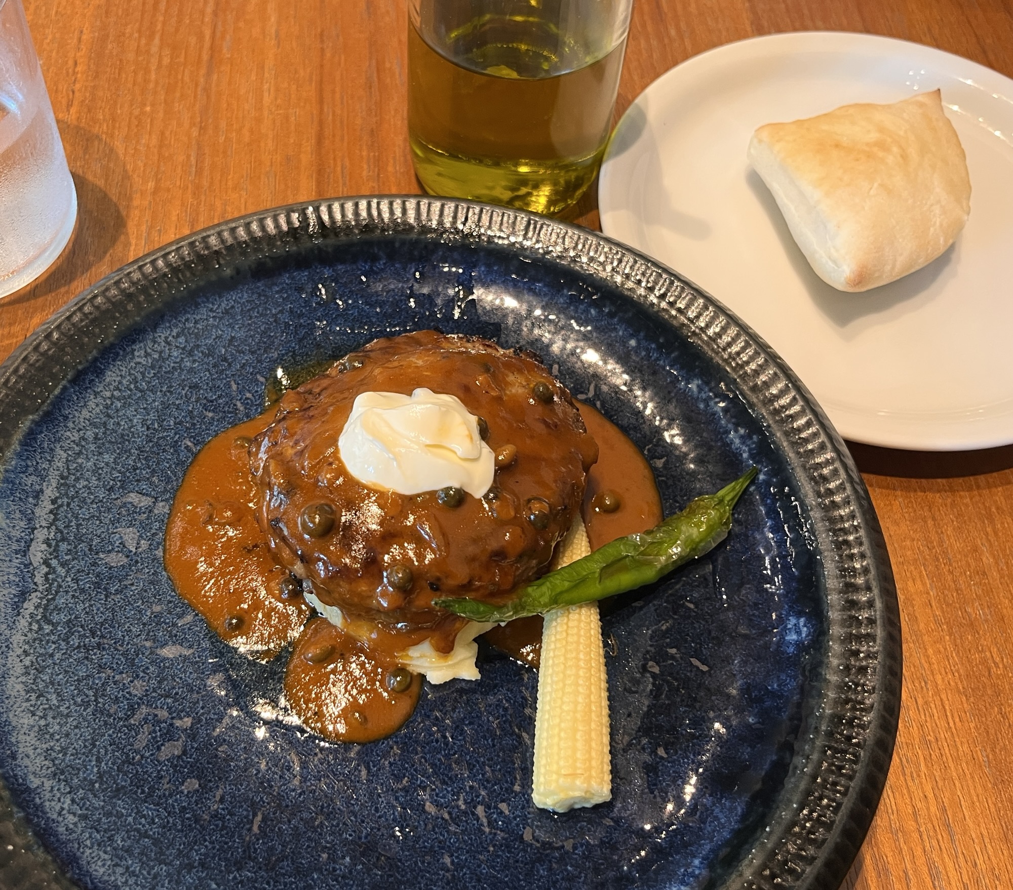 本日のハンバーグステーキ